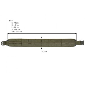 Padded MOLLE Combat Belt - Multicamo [8FIELDS]